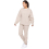 Ze Enzo (XL, Beige) Enzo Womens Oversized Sweatshirt 4