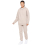 Ze Enzo (L, Beige) Enzo Womens Oversized Hoodie 4