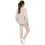 Ze Enzo (XL, Beige) Enzo Womens Oversized Sweatshirt 5