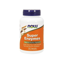 Now Supplements, Super Enzymes, Formulated With Bromelain, Ox Bile, Pancreatin And Papain, Super Enzymes, 90 Capsules, Dietary Supplement