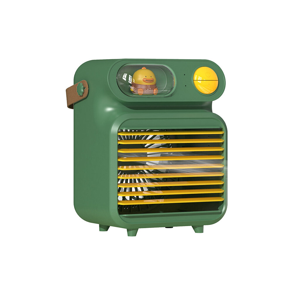 Air Cooler, Desktop Cartoon Mini Air Purifier, Outdoor Office Humidification, Cooling Fan