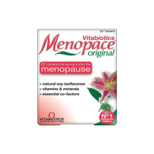 Vitabiotics Menopace Original - 21 Nutrients for During & After Menopause, Vitamin D for Strong Bones, 30 Tablets Dietary Supplement
