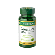 Nature'S Bounty Green Tea Extract 315Mg, Supports Heart & Antioxidant Health, 100 Capsules, Dietary Supplement