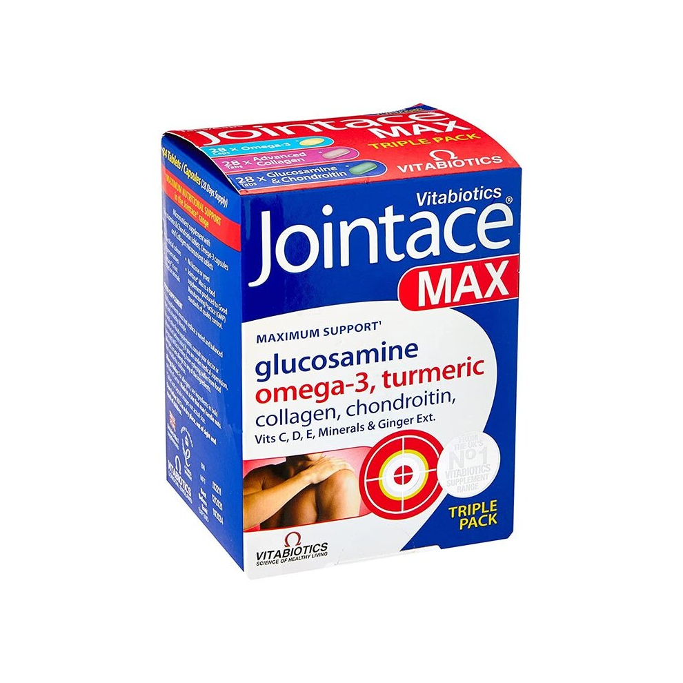 Jointace Max Supplement Combines Collagen, Glucosamine & Chondroitin 84 Tablets, Dietary Supplement