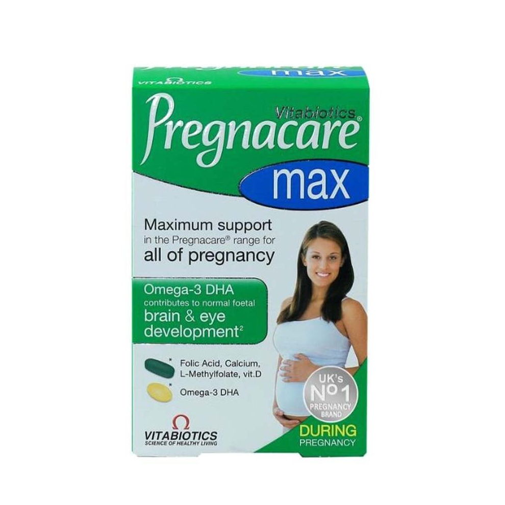 Pregnacare Max Maximum Nutritional And Vitamins Support During Pregnancy, Dietary Supplement, Multi-Vitamins, 84 Tablets