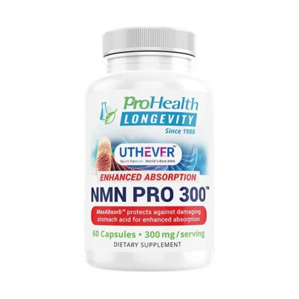 Prohealth Longevity NMN Pro 300 - Enhanced Absorption, 300 mg NMN, 60 Capsules