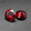 Ruby Round Faceted Gemstone Brilliant Cut Ruby Gem Dark Blood-red Ruby Multiple Sizes to Choose C09R 2