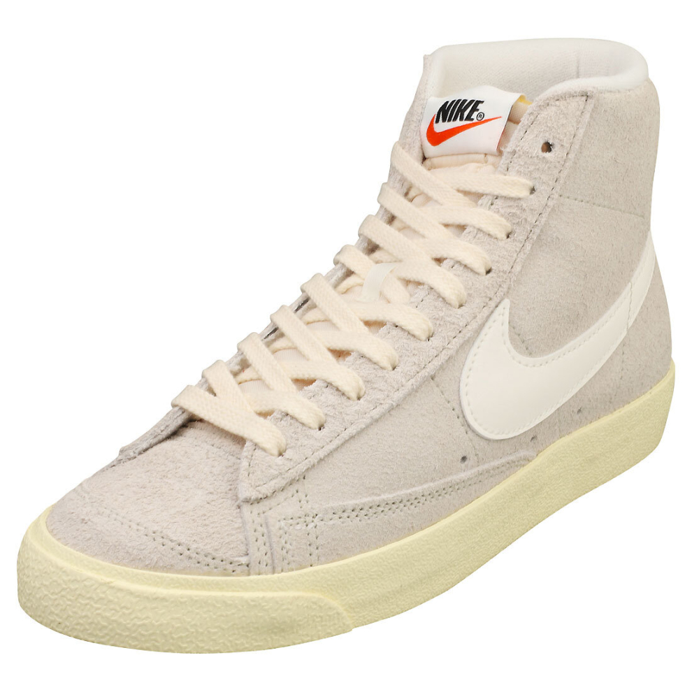 Nike Blazer Mid 77 Vintage Womens Casual Trainers in Light Bone - 8.5 UK