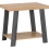Seconique Eddie Side Table in Grey and Sonoma Oak Effect Finish 1