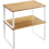 Garden Store Direct Garden Store Direct White and Natural Storage Shelves 1