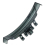 SPARES2GO Door Handle for Hoover Dynamic Extreme / Dynamic Next Washing Machine (Black, 200mm) 1