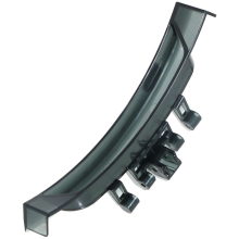 Door Handle for Candy GVFWFL4139WHR-12 WDXOA496AHFNB-80 Washing Machine (Black, 200mm)