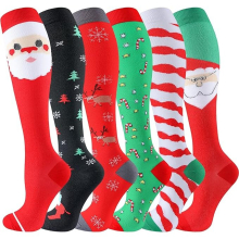 Compression Socks for Women & Men Circulation-Compression Socks 20-30 mmhg-Best for Running,Medical,Nurse,Travel.large