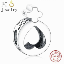 Jewelry Fit Charms Bracelet 100% 925 Silver Male Symbol Love Heart Bead Making Women Wedding Berloque