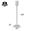 SANUS WSSE11 White Single Fixed Height Speaker Stand For Sonos Era 100 7
