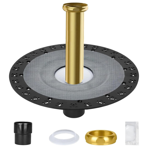 Upgrade Freestanding Tub Drain RoughIn Kit,12 Inch Base,Island Tub