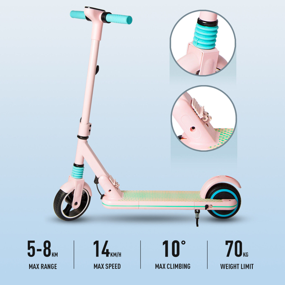 pink--electric-scooter-for-kids-and-teens--folding-e-scooter--8km-130w--led-display-14km-h-2-brakes