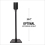 SANUS WSSE11 Black Single Fixed Height Speaker Stand For Sonos Era 100 4