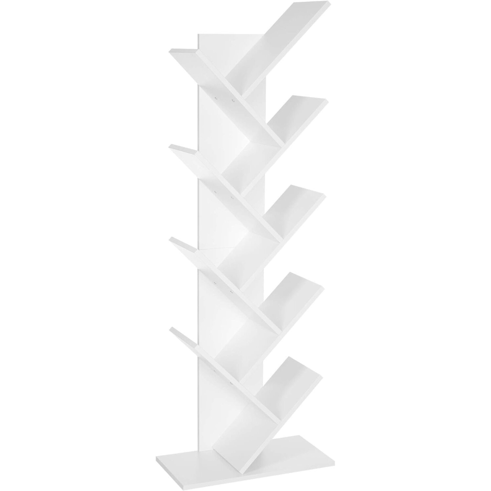 Garden Store Direct Modern 8 Tier White Bookcase