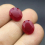 Blood-red Ruby with Inclusion Oval Cut Gemstone Egg Shape Faceted Ruby Gem Multiple Sizes to Choose C65R 1