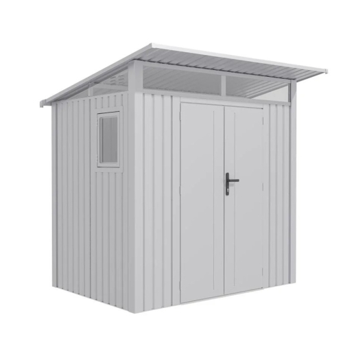 BillyOh BillyOh Centro II Pent Aluminium Metal Shed White 7x6