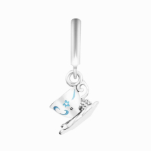 Items Magical Cup of Tea Dangle Christmas Crystal 925 Silver DIY Kit To Make Bracelets And Necklaces