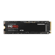 Samsung 990 PRO 4TB NVMe 2.0 PCIe 4.0 x4 M.2 2280 SSD