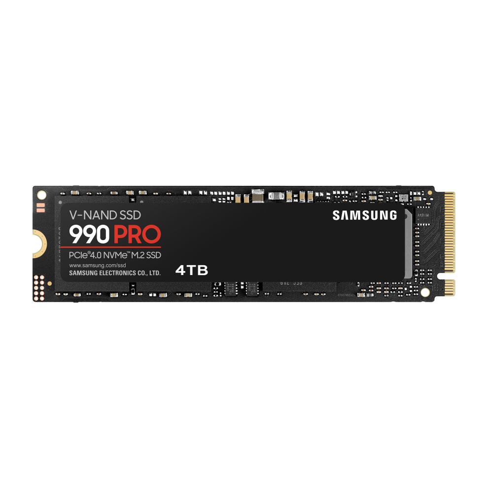 Samsung 990 Pro 4Tb Nvme 2.0 Pcie 4.0 X4 M.2 2280 Ssd