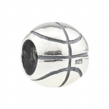 925 Sterling Silver Sport Baseball Charm Bead Fit European Bracelet Jewelry