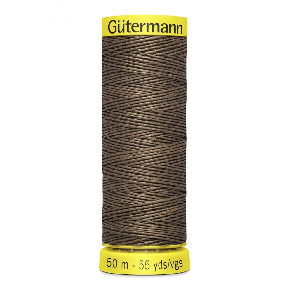 Gutermann Waxed Linen Thread 4010 - 50 Metres - each