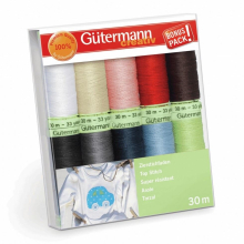 Gutermann Top Stitch Thread Set Multicoloured - per pack
