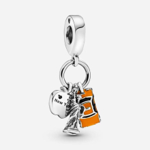 925 striebro Symboly York City Dangle Charms korálky Fit náramok prívesok pre ženy šperky Bijoux