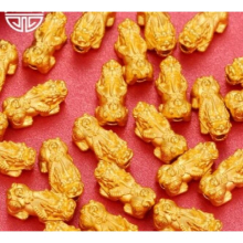 24k pure pixiu 999 real charms jewelry accessories diy charms bracelets