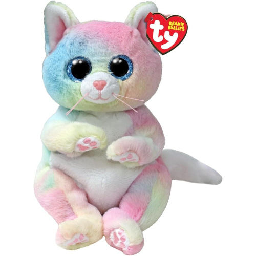 Ty TY Beanie Bellies Jenni the Rainbow Cat