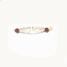Tibetan Buddhist crystal DZI 6 eye diamond pattern men and women jewelry DIY