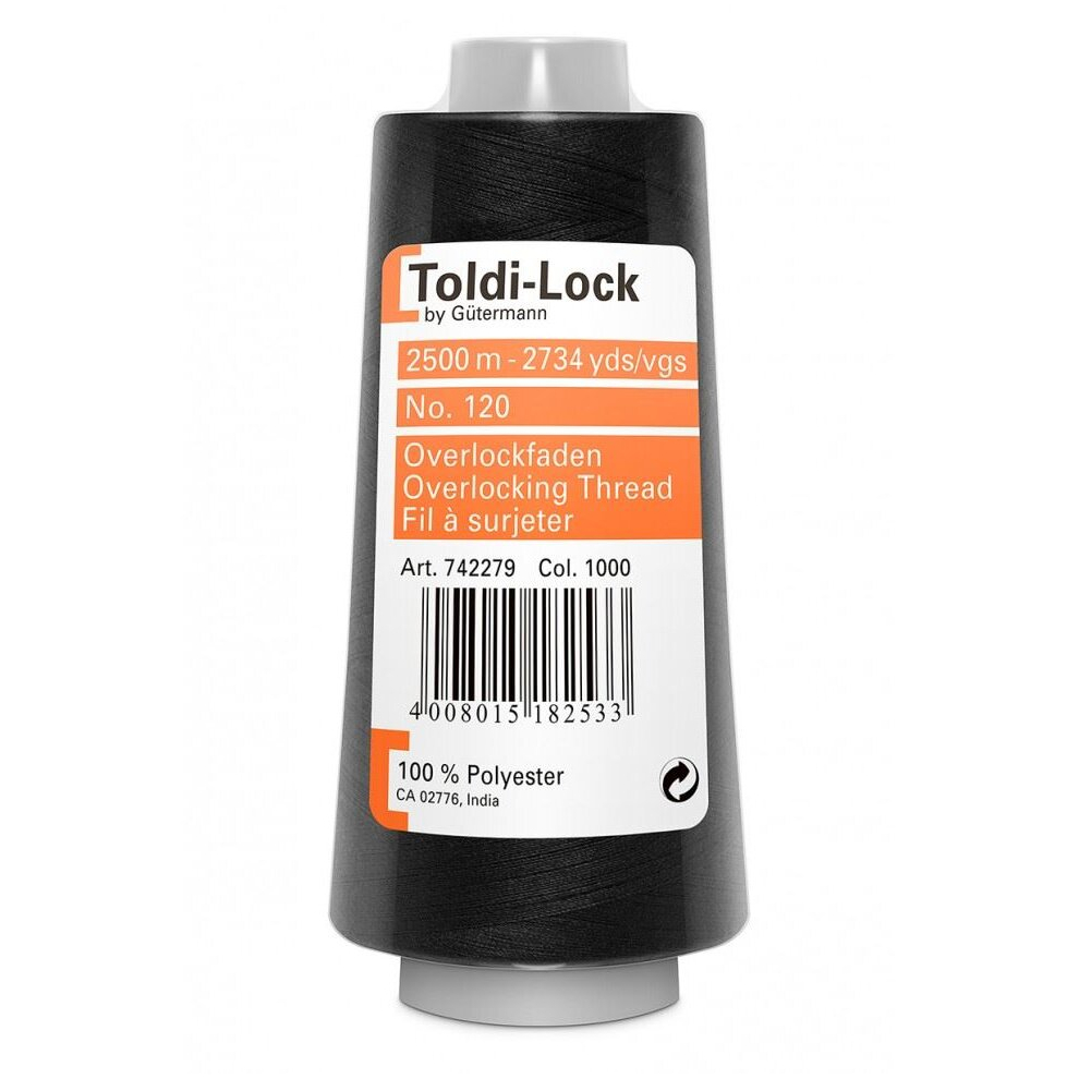 Gütermann Gutermann Toldi Lock Overlocker Thread 1000 - 2500 Metres - Each