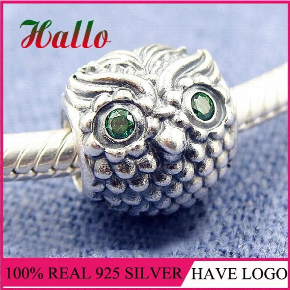 Silver 925 Lucky Owl Charm Beads Fit Bracelet Silver 925 Dangle Charms DIY Fine Jewelry-image-OPC-PCV5DDX-NEW