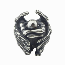 925 Sterling Silver Angle Boy Charm Bead Fit European Bracelet Jewelry