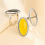 Ring Setting for 11x24mm Oval Cabochons Ring Blank Thai Sterling Silver Adjustable Ring Base SR0047 5