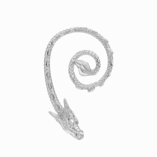 Gothic 1PCS Punk Flying Dragon Cat Eagle Animal Clip On Earrings Ear Cuff for Women Man Ear Wrap Earcuff Cartilage Earring