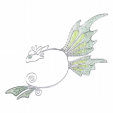 No Piercing Ear Wrap Dragon Wings Shape Ear Cuff Earring Elf Ear Clip Earcuff Women Punk Fairy