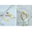 F.I.N.S 1PC Texture S925 Sterling Silver Ear Clip without Ear Hole Irregular Lines Enamel Stackable Catilage Earcuff 6