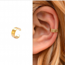 1PC Minimalist Metal Earcuff Geometric Round Ear Clip Cartilage Earring Women Ear Cuff Jewelry