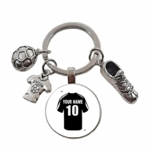 Football Diy Name Keychain To Play Football Boy Keychain, Diy Keychain For Football Lovers, Gift Keychain For Foo