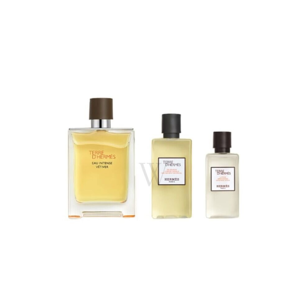 Hermes Men's Terre D'Hermes Eau Intense Vetiver Gift Set Fragrances