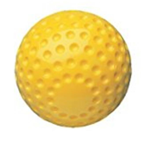 9 in. Pitching Machine Baseballs, Yellow - 12 Pieces
