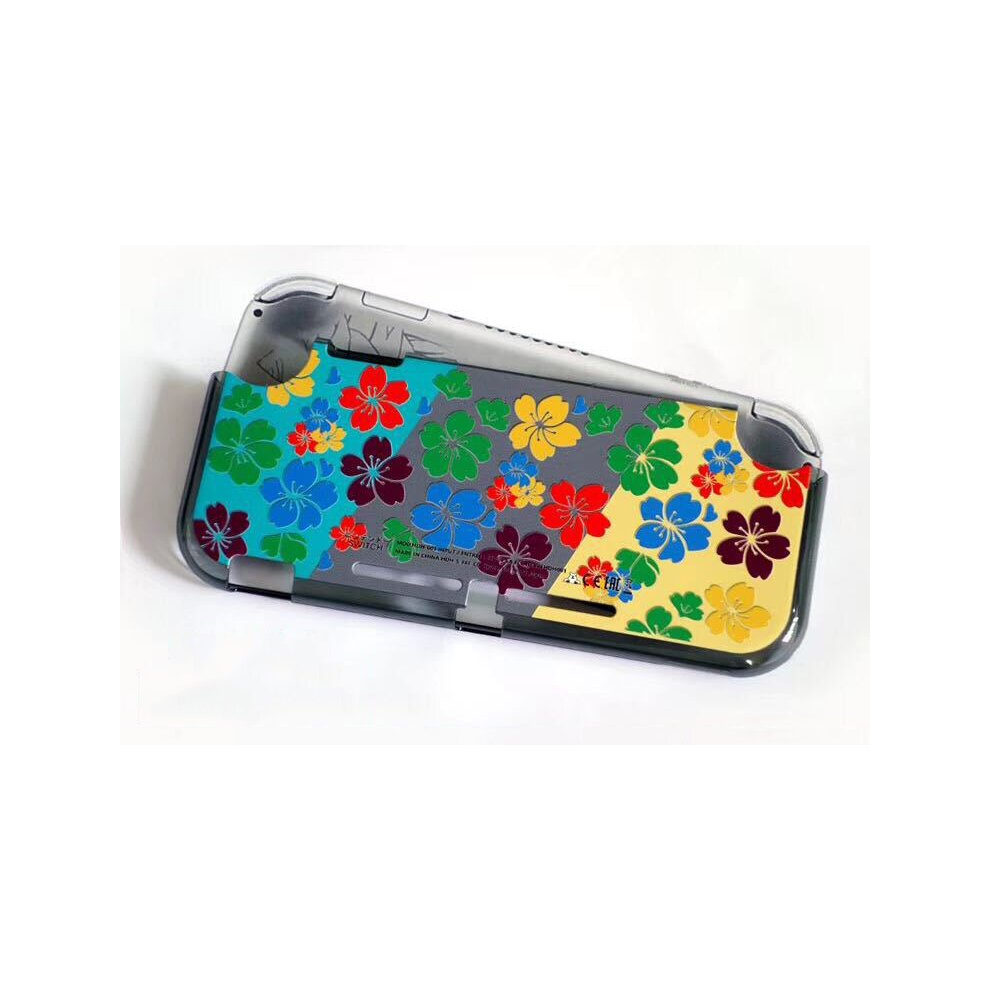 (Flower) Protective Hard Case For Switch Lite Frosted Color 4754135886423