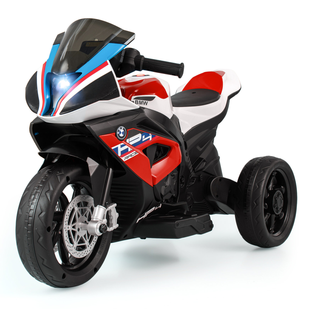 12V Kids Ride On 3-Wheel Motorcycle BMW Licensed Battery Powered