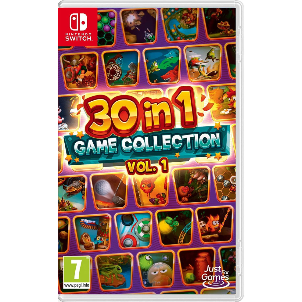Sunukerr 30 In 1 Game Collection Vol 1 (Nintendo Switch)