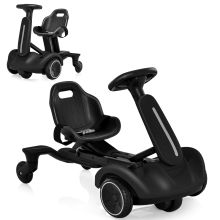Kids Drift Car 6V Electric w/ 360° Whirling &2-Position Adjustable Seat